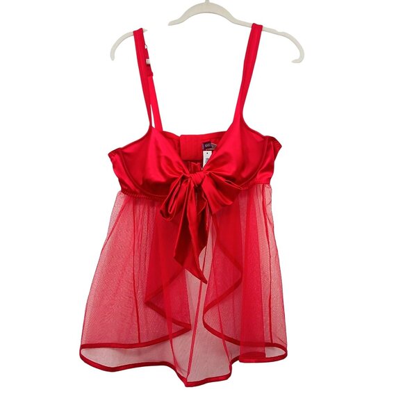 Adore Me Other - NWT Adore Me Bessima Red Babydoll Lingerie Size 2X